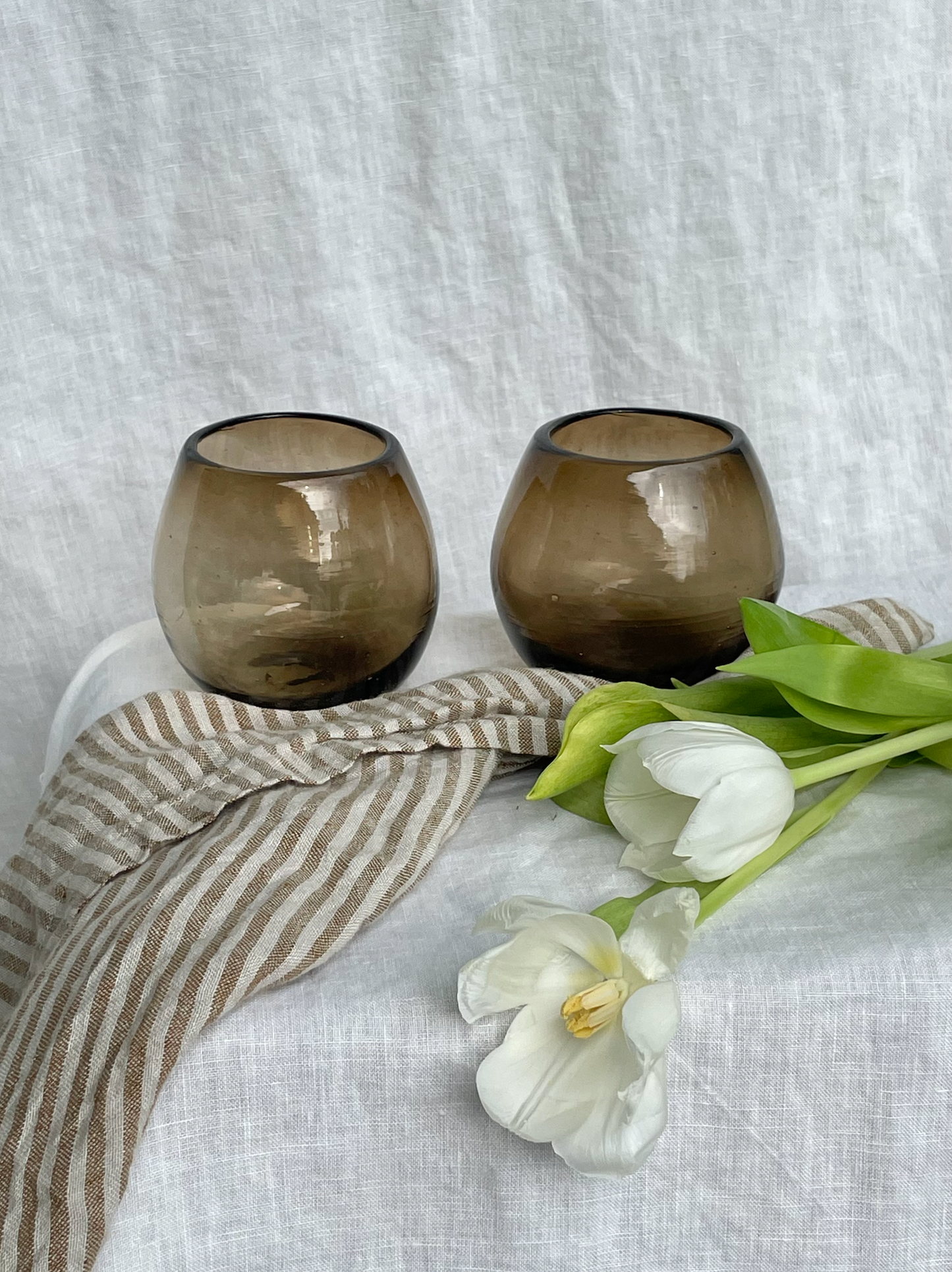 Round Glass | Amber