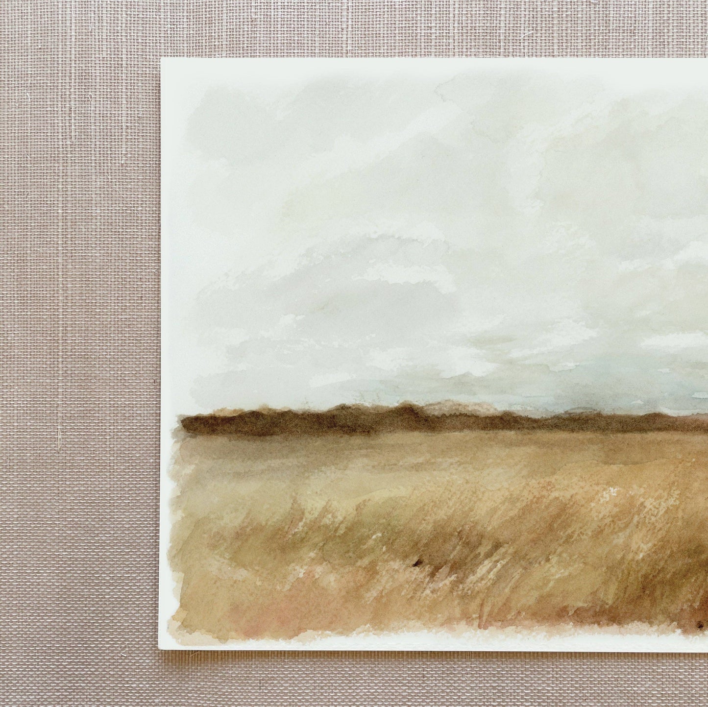 Solitude Watercolor