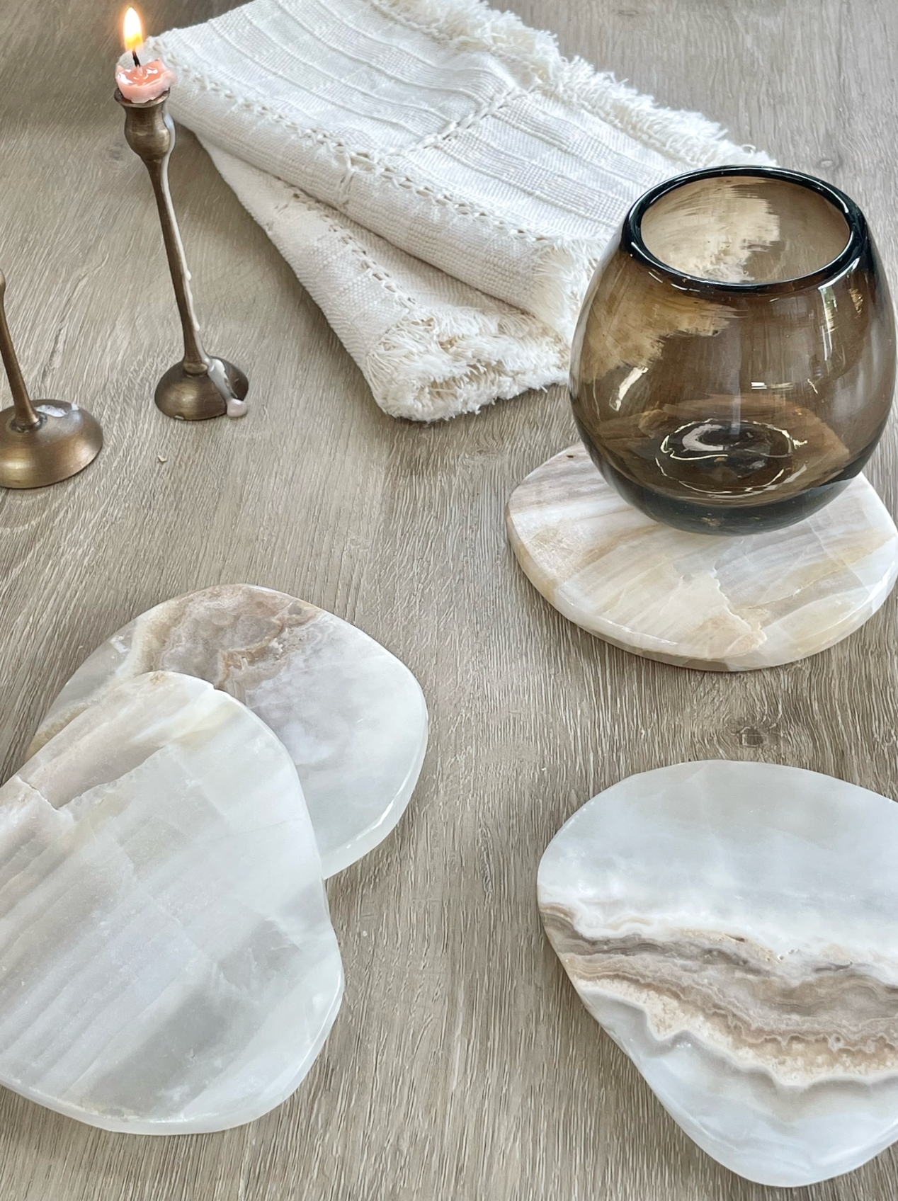 Round Glass | Amber