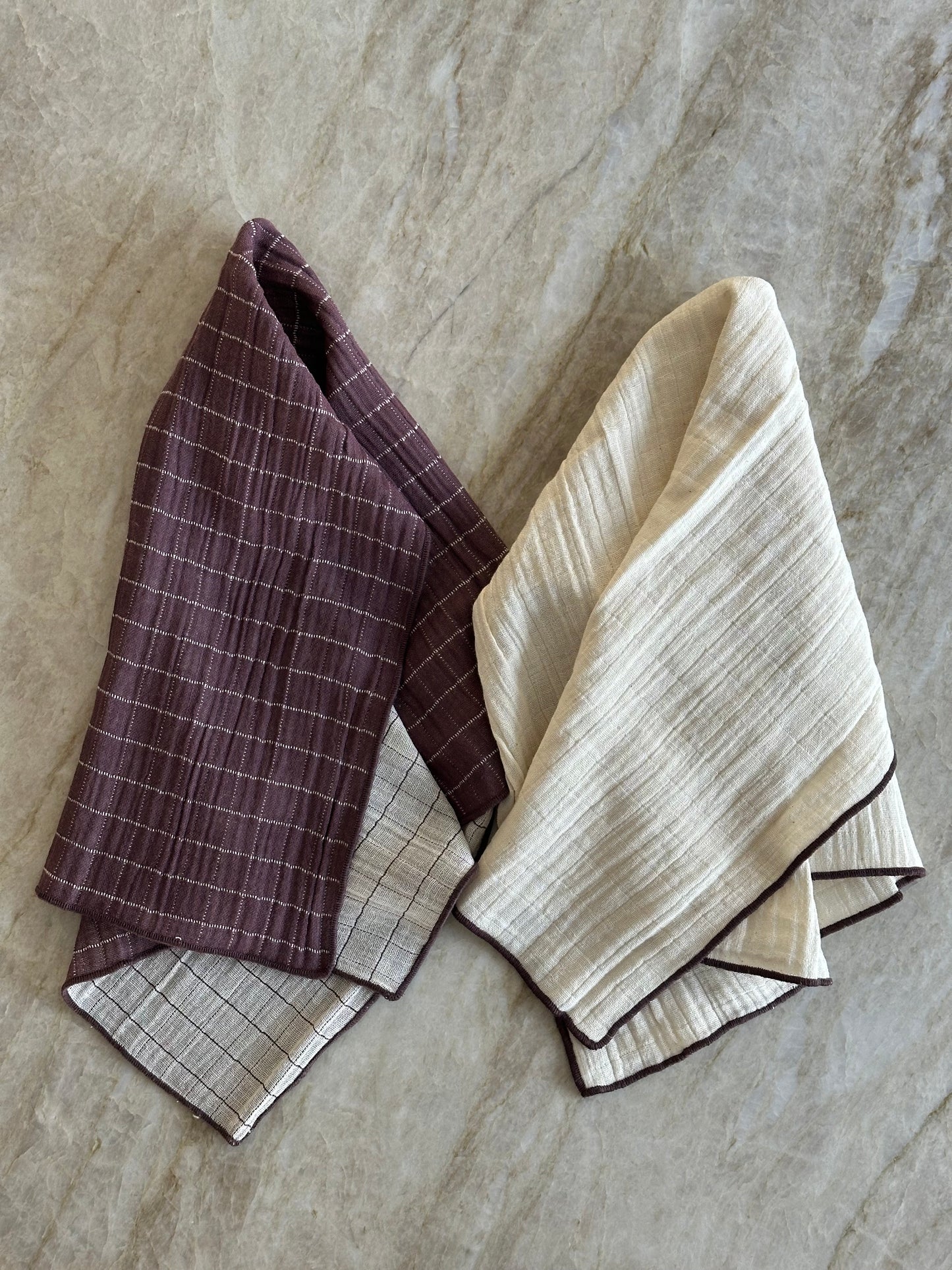 Gauze Towels | Ash Plum