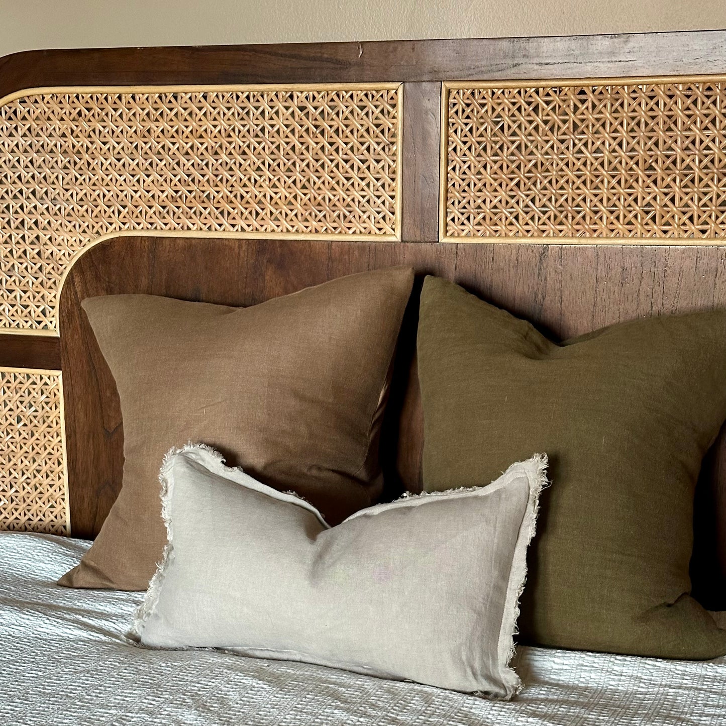 Linen Lumbar Pillow | Natural