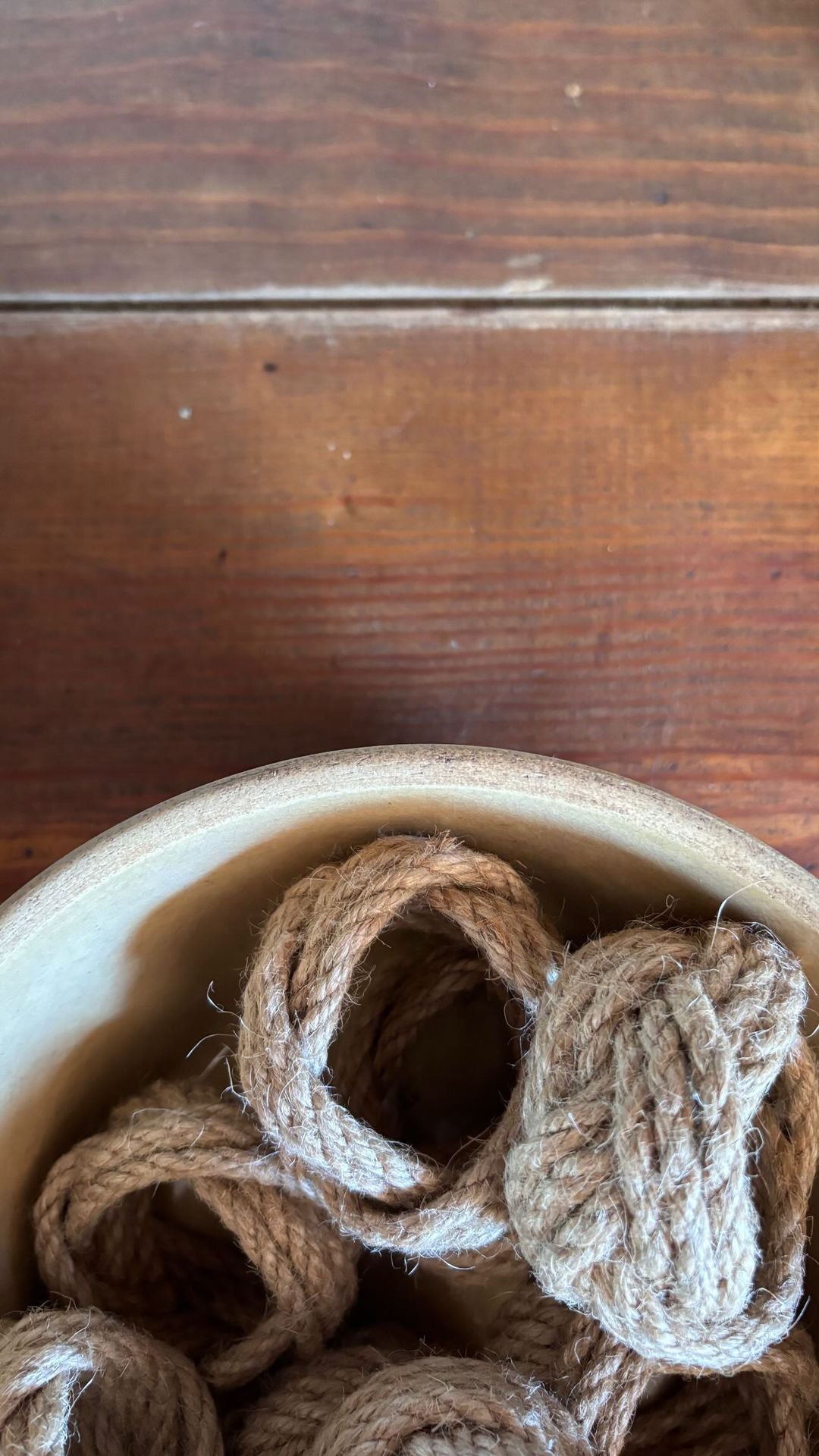 Twine Napkin Rings