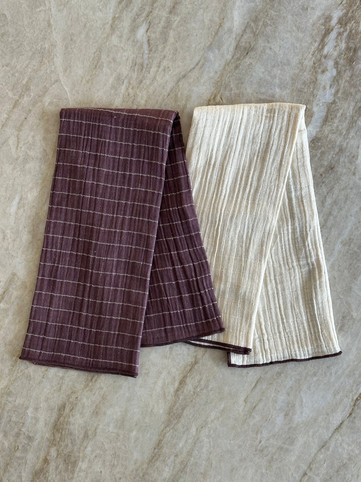 Gauze Towels | Ash Plum