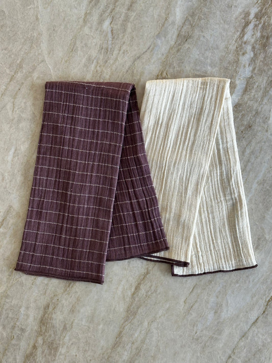 Gauze Towels | Ash Plum