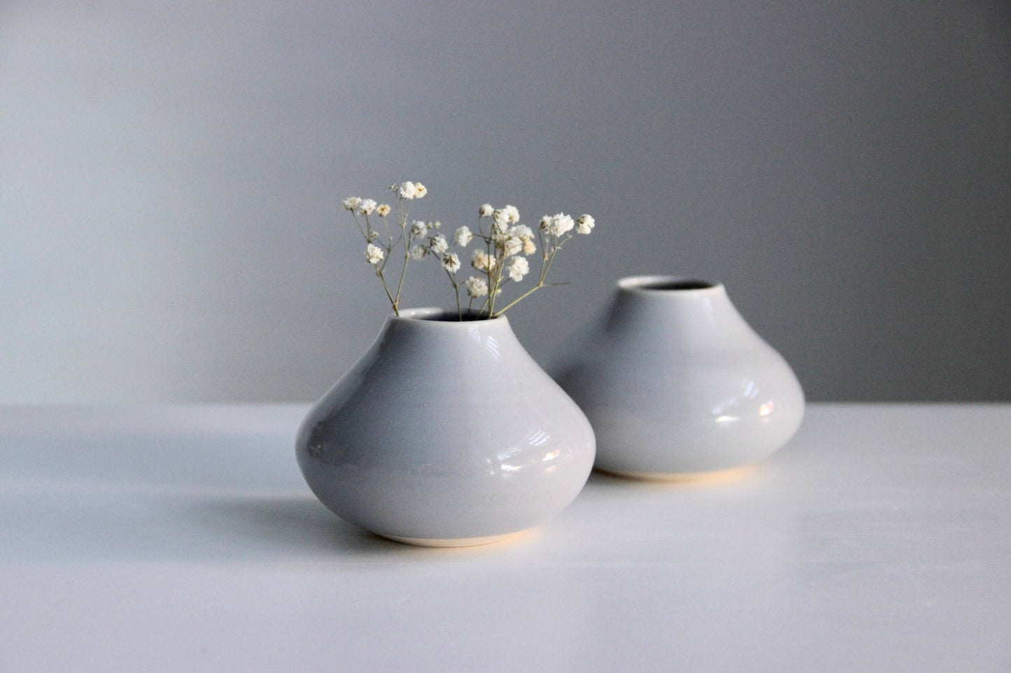 Bud Vase | Soft Gray