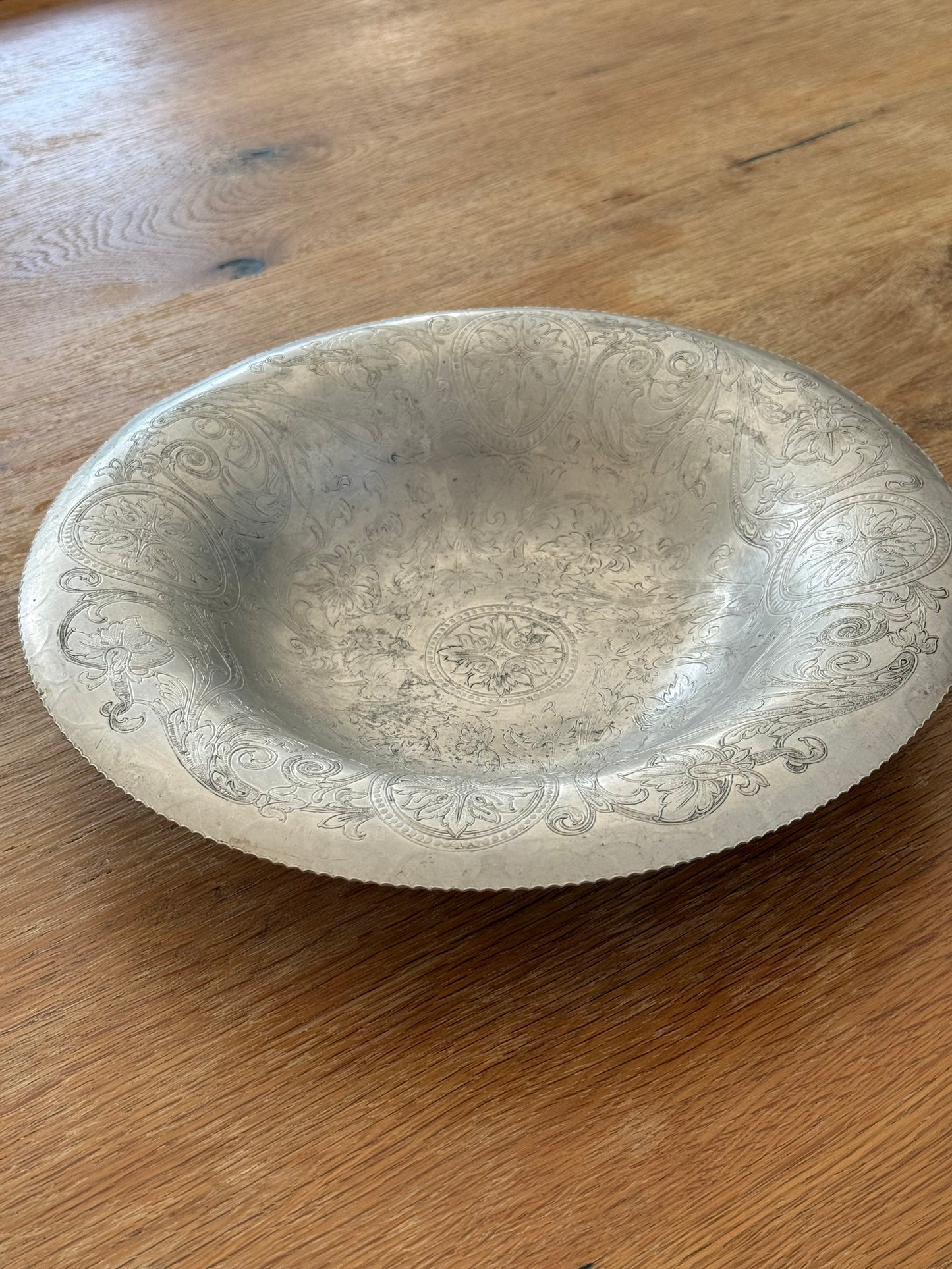 Vintage Aluminum Dish