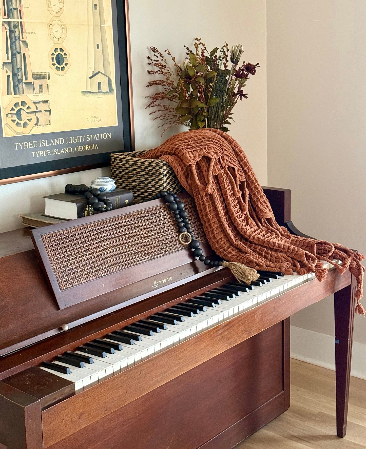 Weave Throw | Brick