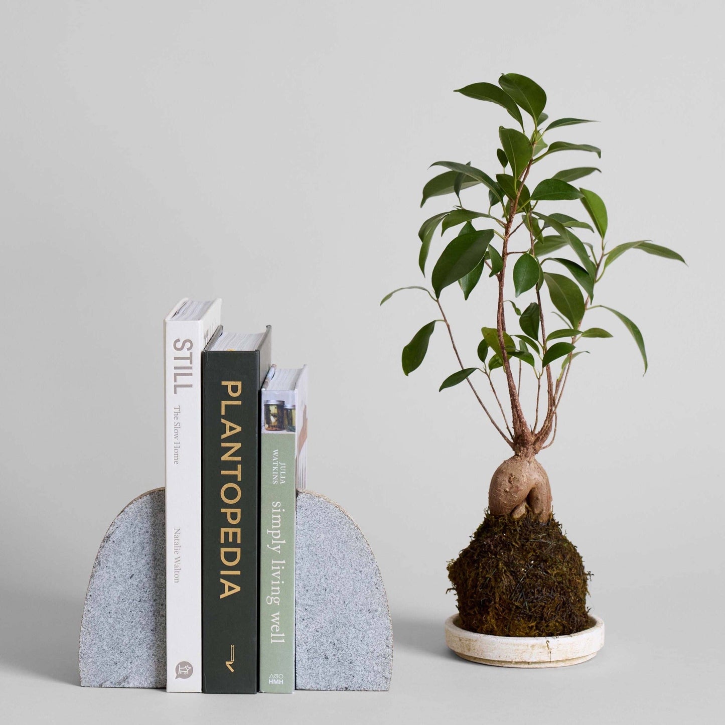 Stone Bookends, Set of 2