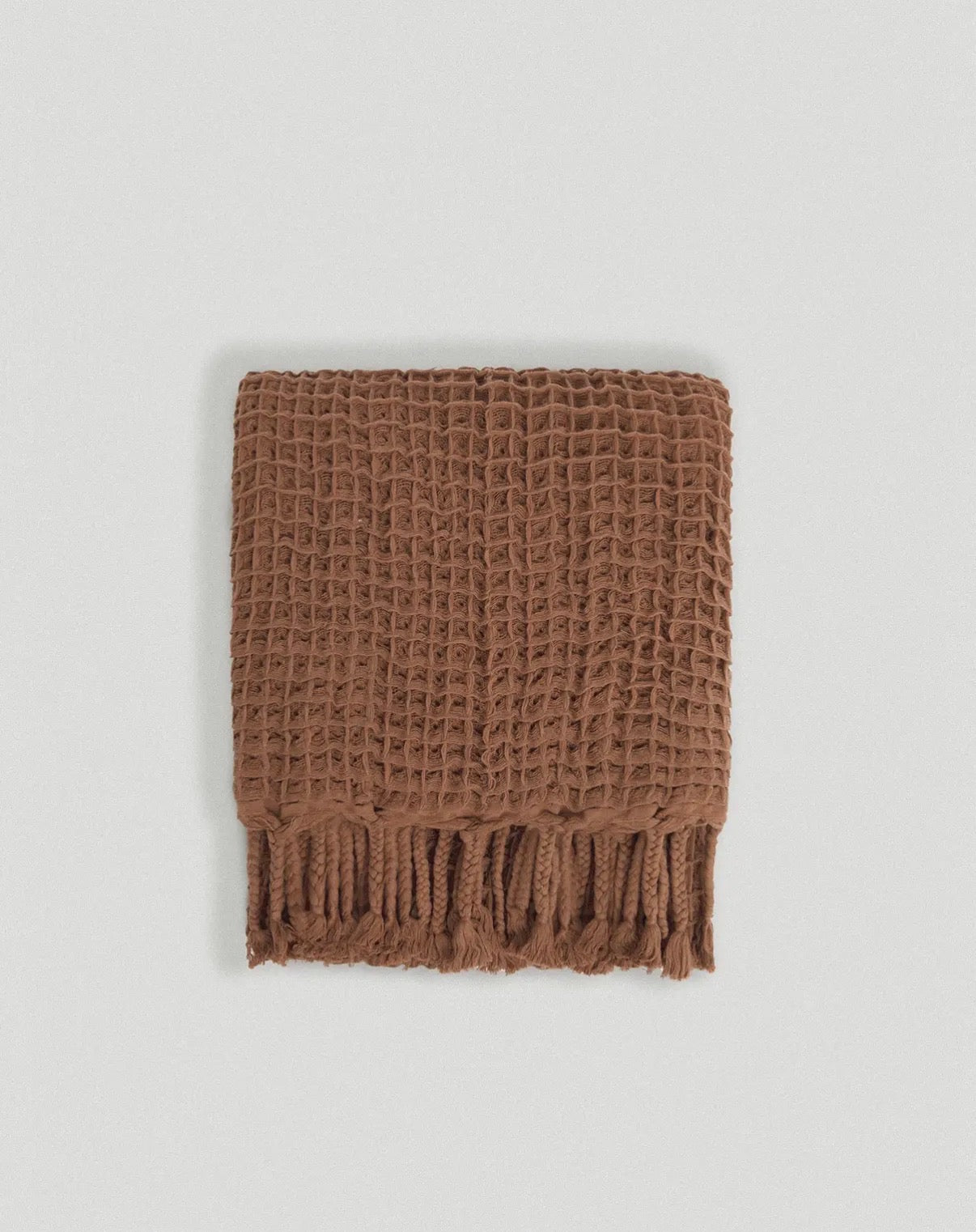 Weave Throw | Brick