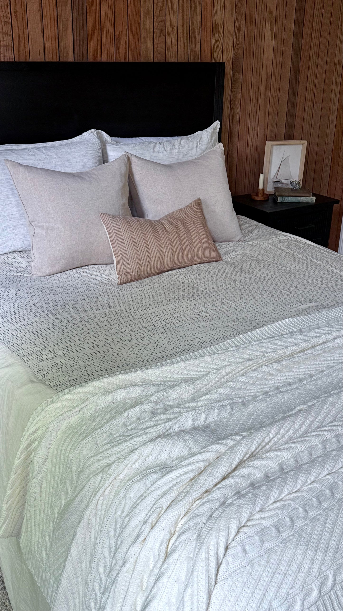 Sargiano Throw | Ivory