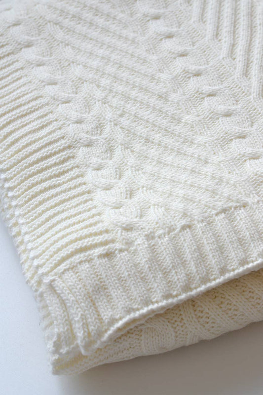 Sargiano Throw | Ivory