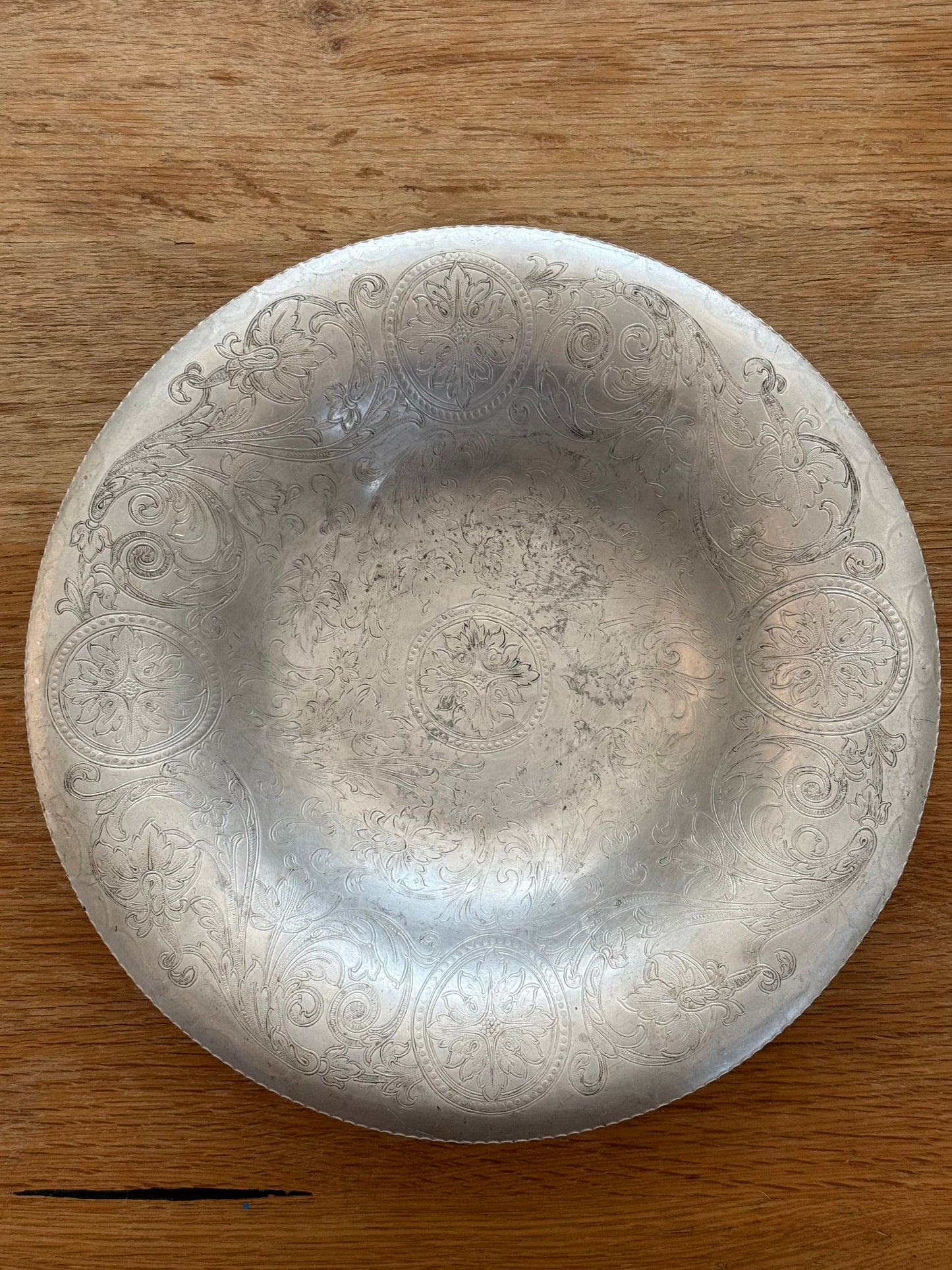 Vintage Aluminum Dish