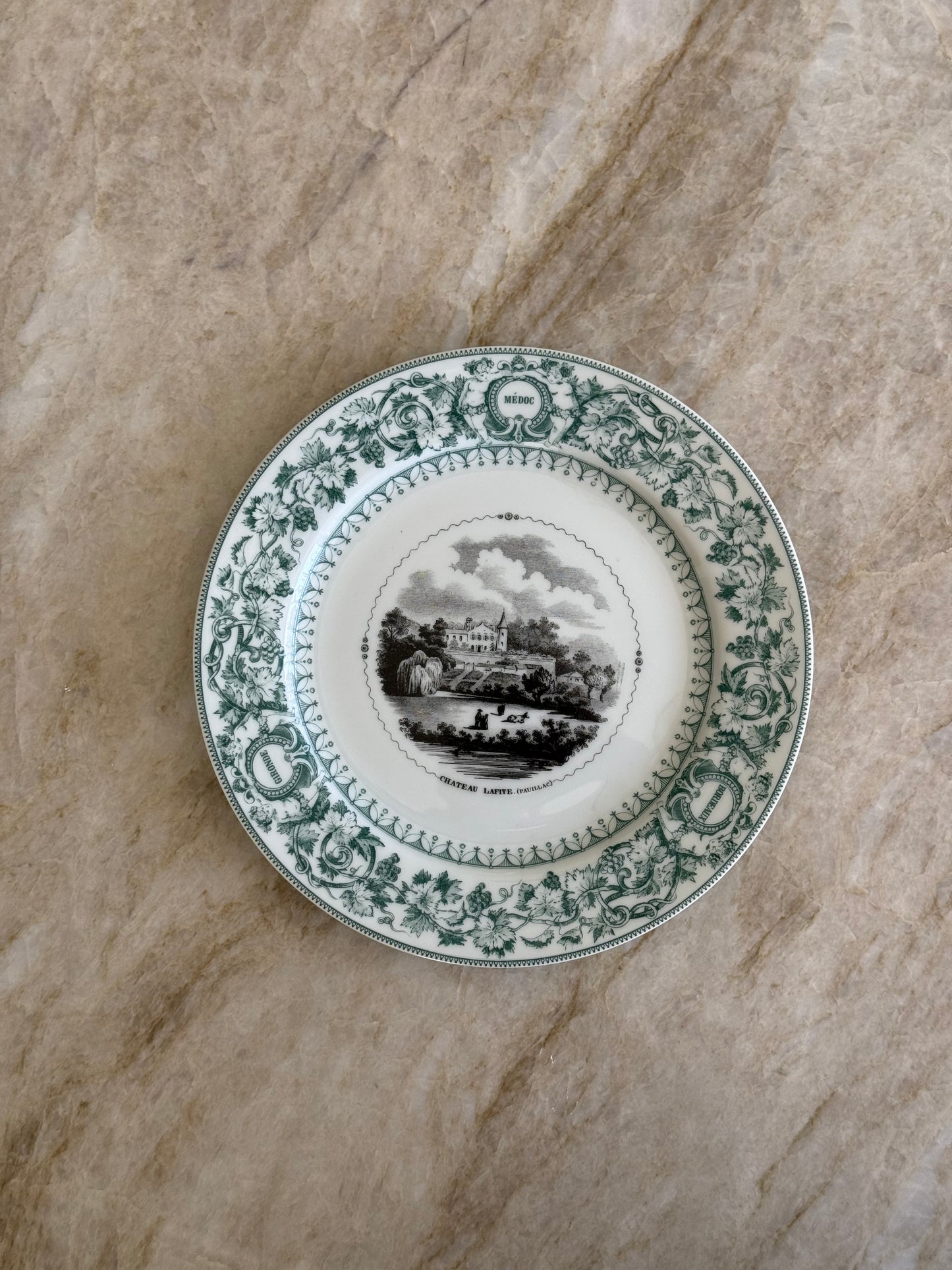 Bernardaud Limoges Porcelain Plate