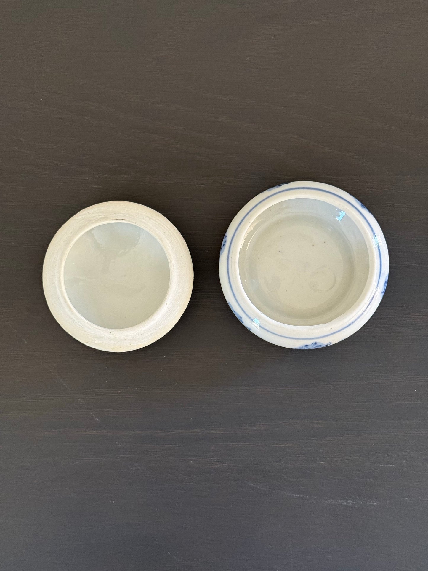 Antique Porcelain Jewelry Vessel