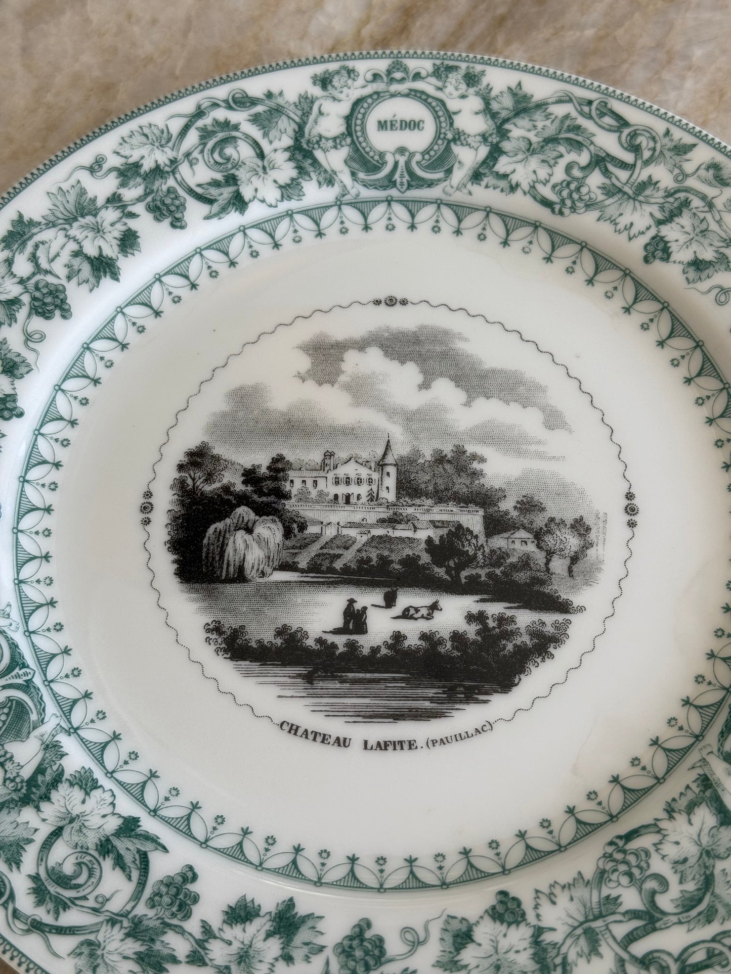 Bernardaud Limoges Porcelain Plate