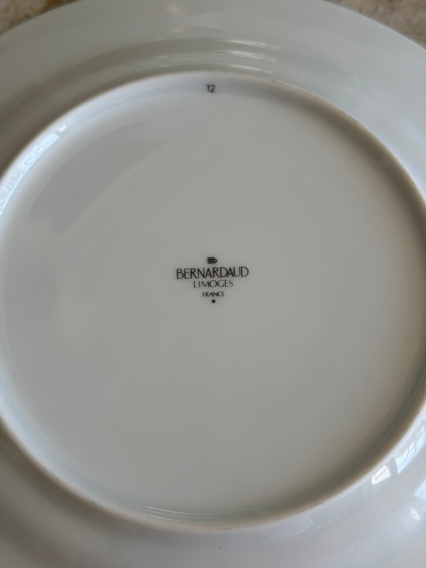 Bernardaud Limoges Porcelain Plate