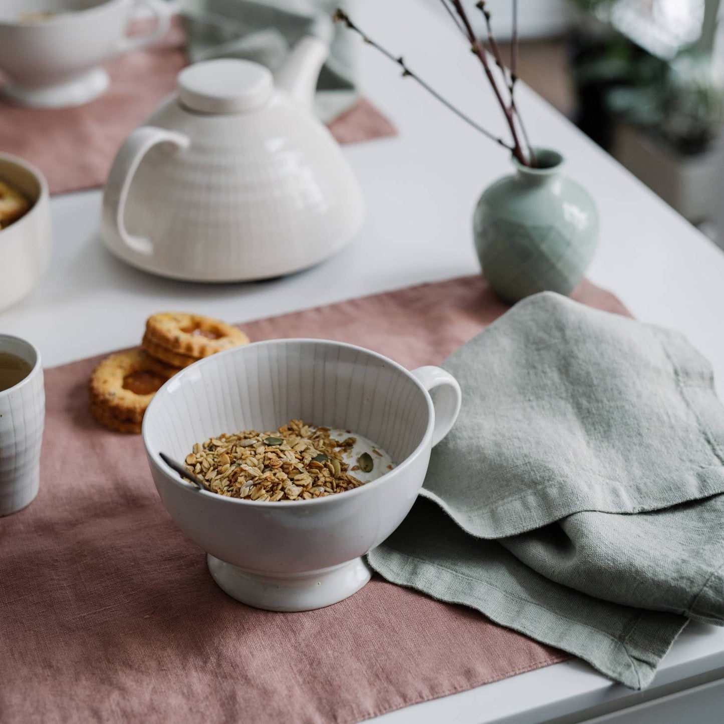 Linen Napkins | Sage