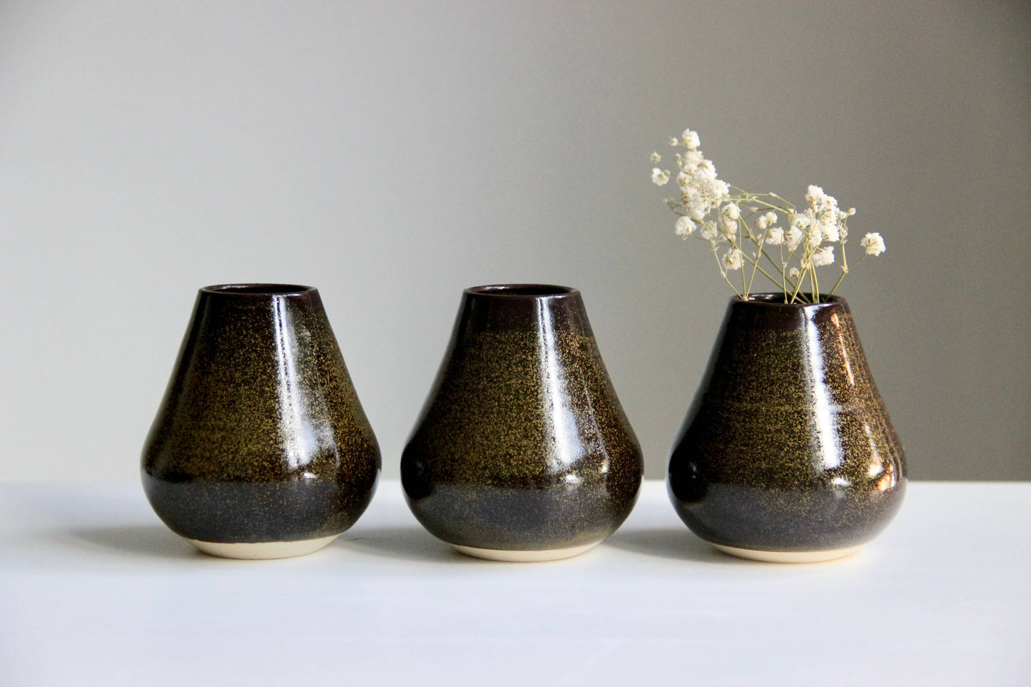 Bud Vase | Speckled Bronze